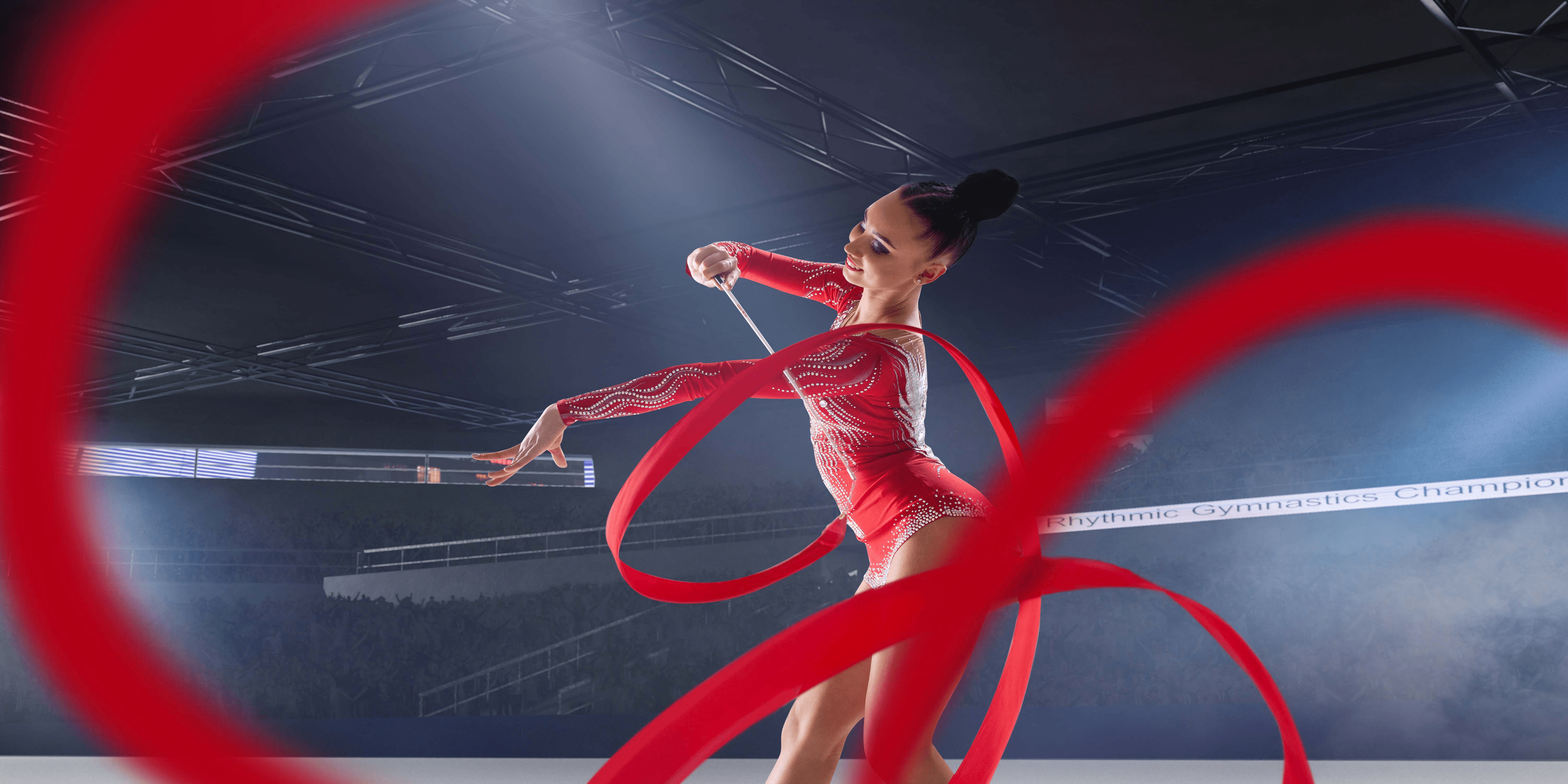 dança com fita